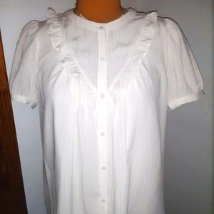 Doe & Rae Ecru Blouse/Top